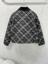 BURBERRY 25S COTTON PLAID JACKET 131